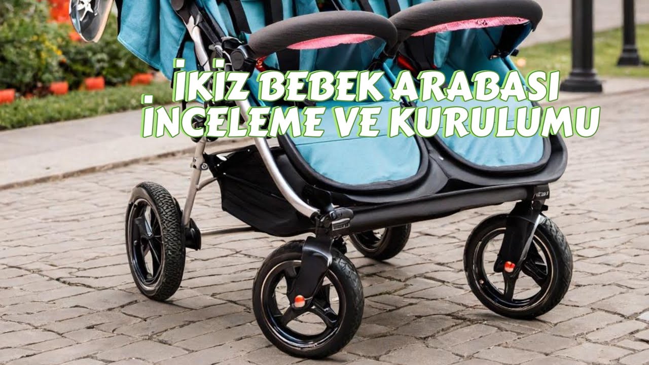 4 Baby AB-380 DRONE GOLD KABİN BEBEK ARABASI KURULUM VE TANITIM VİDEOSU 4K #İkizbebekarabası #ikiz