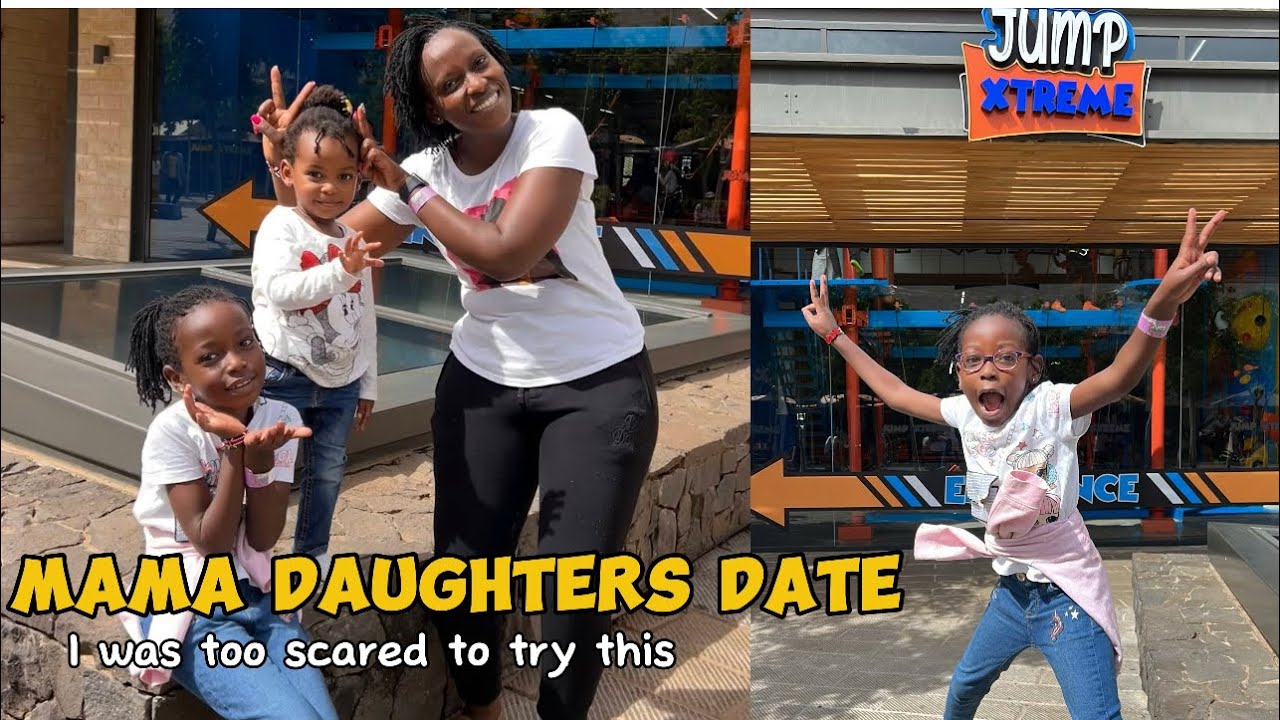 Fun activities to do in Nairobi at Sarit Jump xtreme | Play date with my girls 🎀