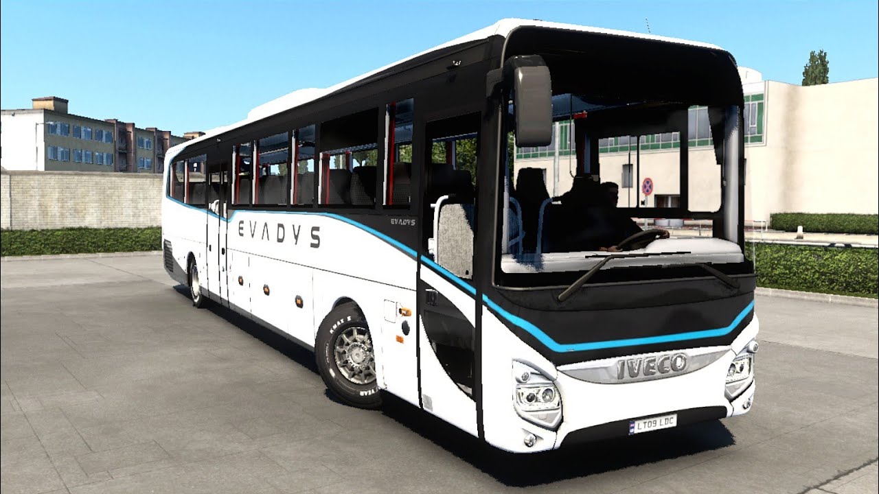 Driving Iveco Evedys Bus From Cardiff To London || ETS 2 gameplay || Like,Share and Subscribe #sub