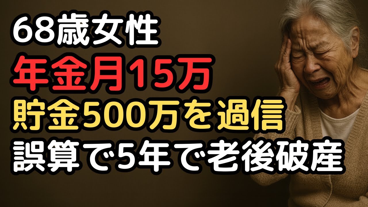 「年金月15万円と貯金500万円で20年は生きられる」計算していた68歳女性、インフレで5年後に貯金底つく誤算