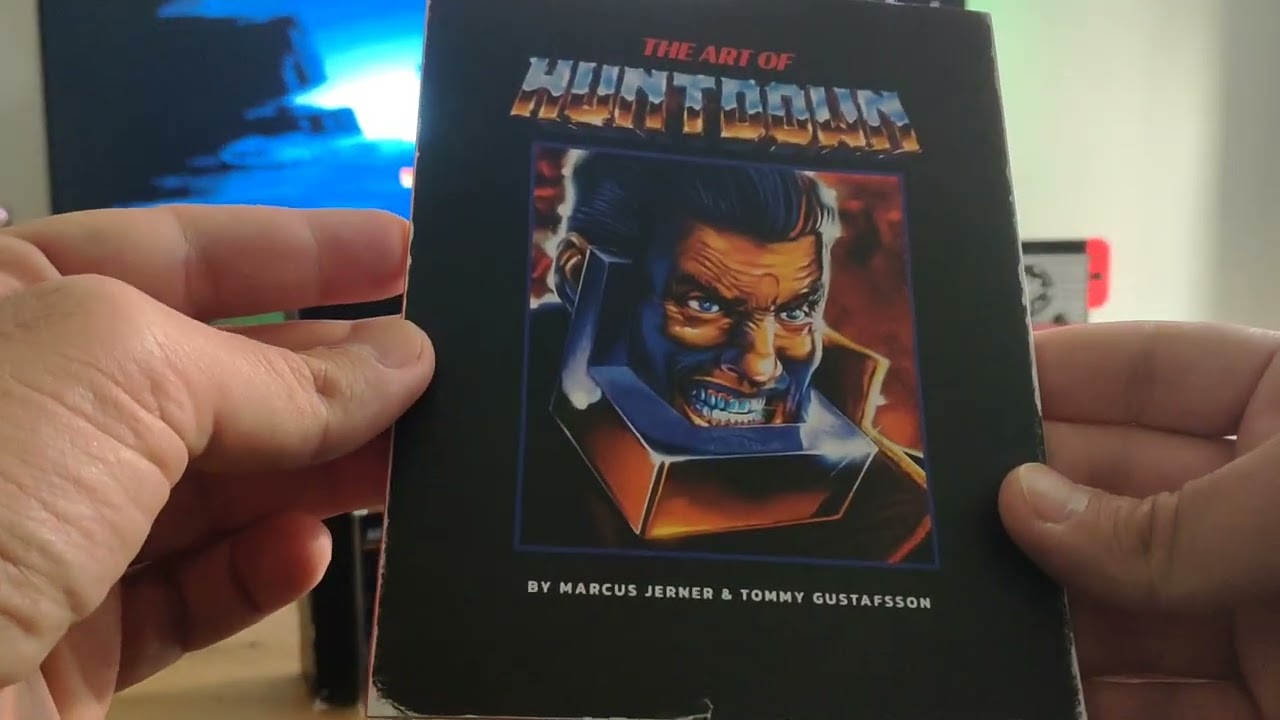 Huntdown Limited Run Collector Edition unboxing NSW