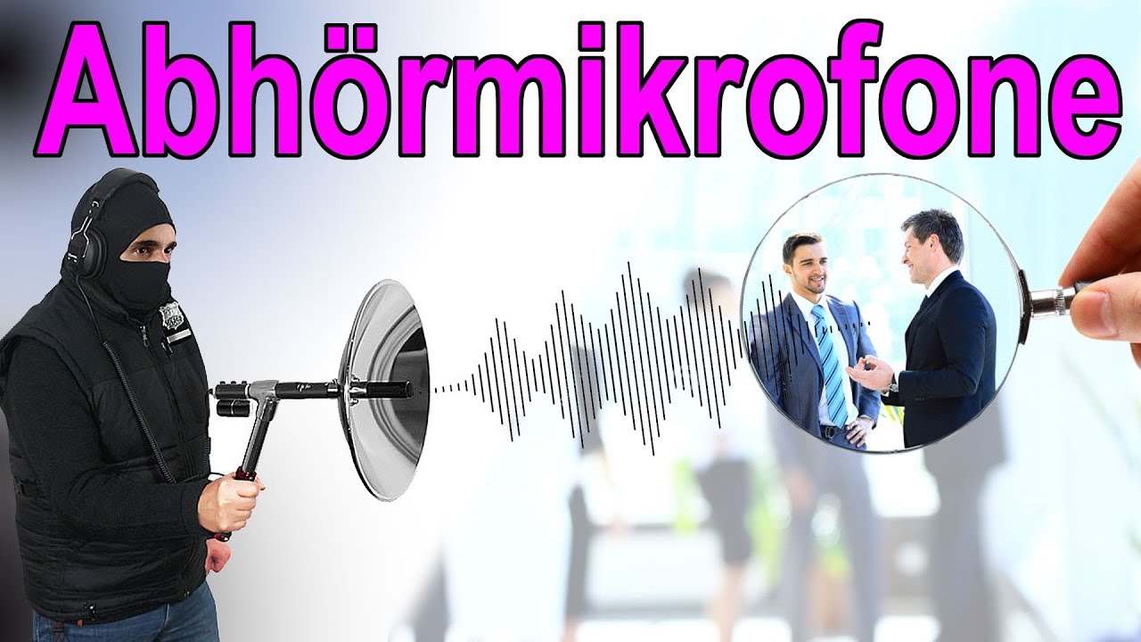 Abh&ouml;rger&auml;te, Wand-Lauschger&auml;te, Spy-Abhoermikrofone, Parabol-Richtmikrofon, Richtmikrofone