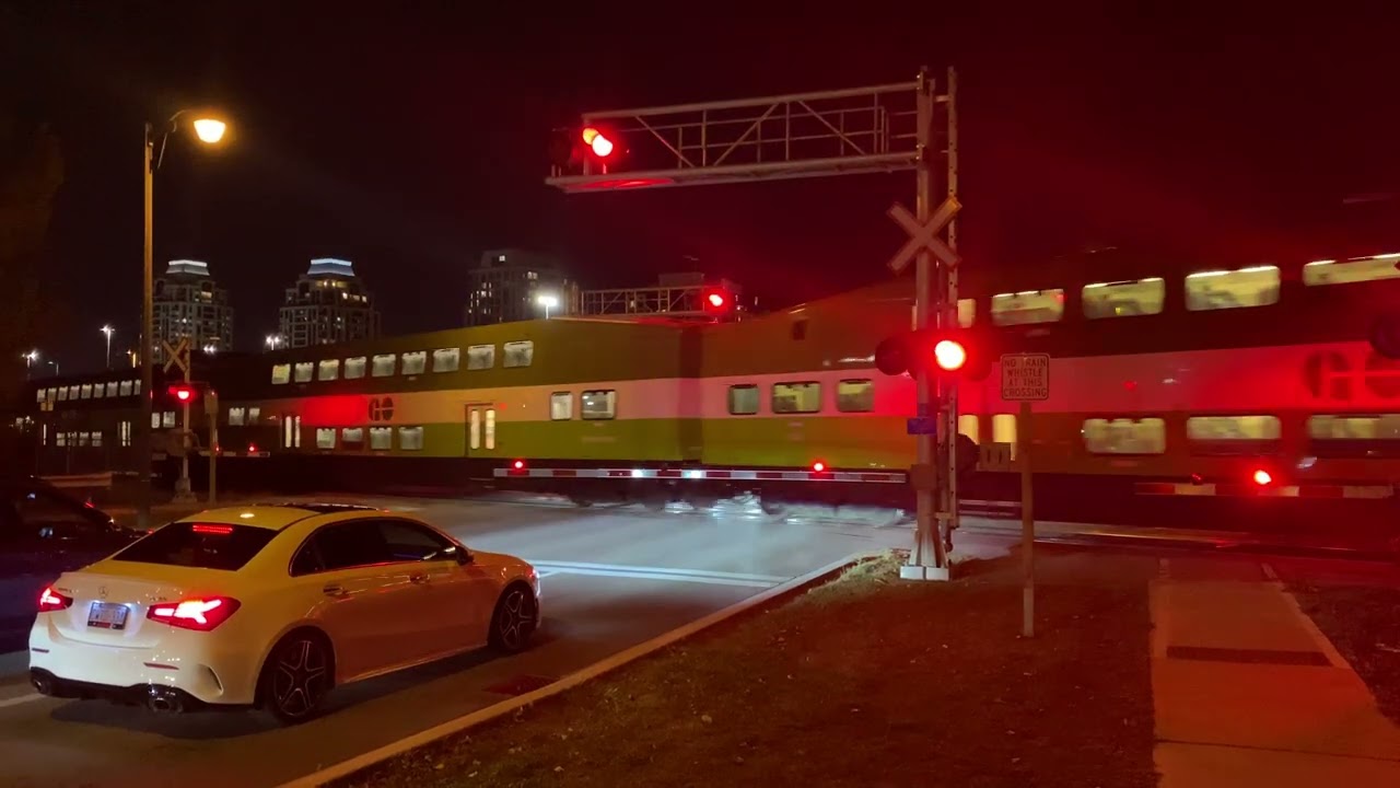 GO Train Departing Mount Joy Station 2