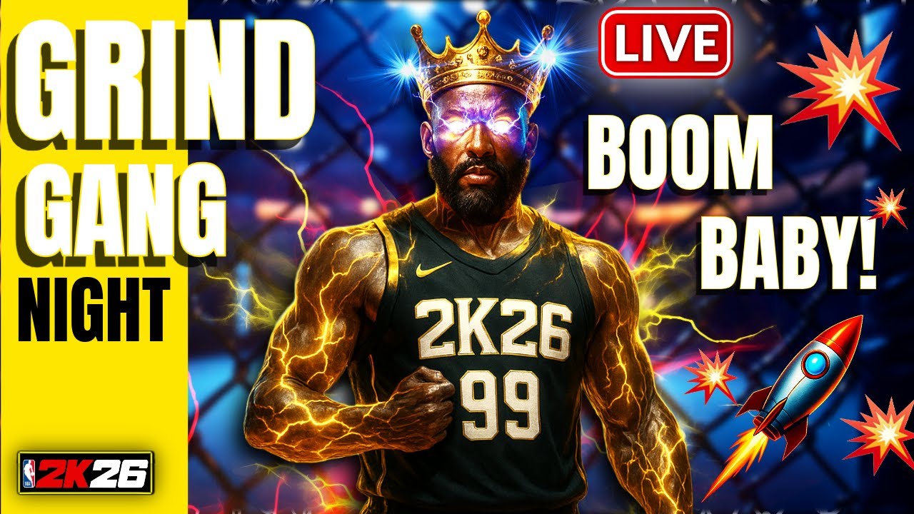 🚀NBA 2K26 REC GAMEPLAY LIVE! Grind Gang Night 💣 Best Builds, Comp Runs & OP Slashing! 🚀