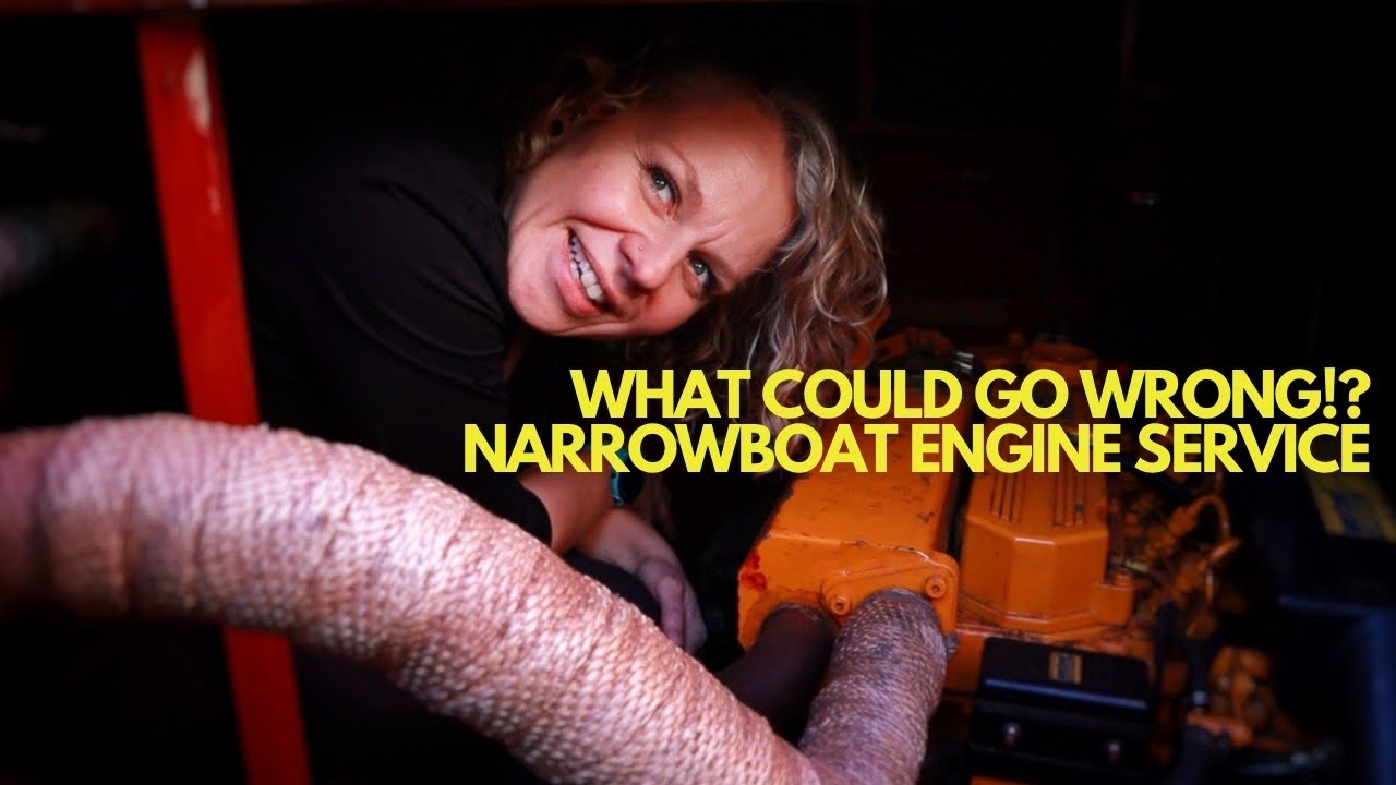 Narrowboat Engine Oil Change - What could possibly go wrong!?