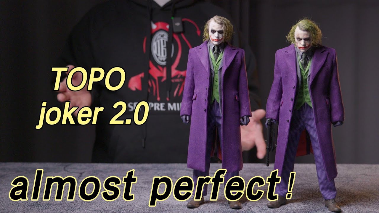 【topo joker 2.0 unbox】the best joker 1/6 outfit，almost perfect！【topo小丑2.0 自d小丑最佳選擇】