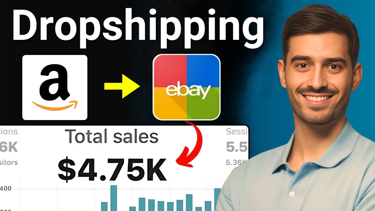 How To Dropship On EBAY From AMAZON -Step By Step For Beginners