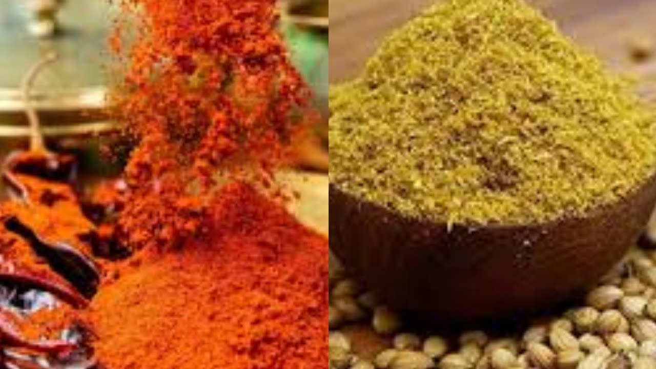 மிளகாய் தூள் | மல்லி தூள் #chillipowder #dhaniyapowder #chilli #homemade #forsale #foodlove #healthy