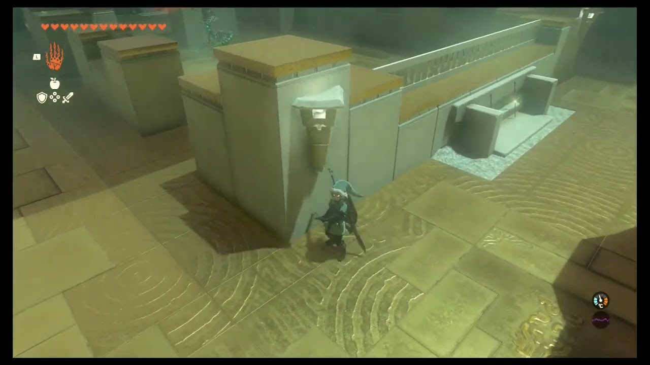 Sinatanika Shrine Walkthrough Guide - Combat Training Sneak Strike