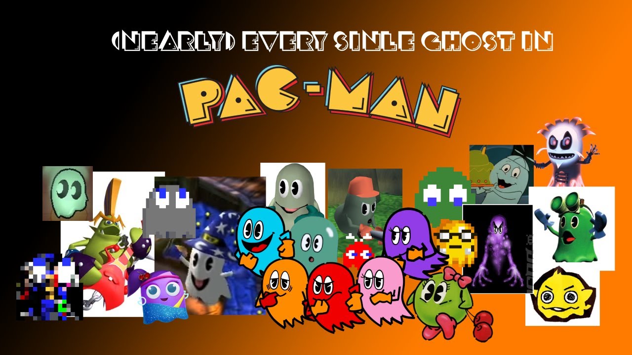 Explaining (nearly) EVERY Ghost in the Pac-Man franchise!