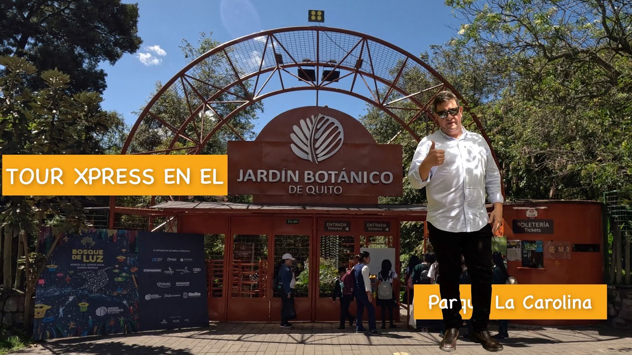 El JARDÍN BOTÁNICO 🪷🌳🥀 en Medio de QUITO☀️