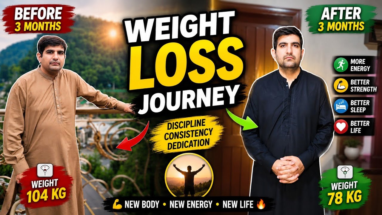 From Fat to Fit: Lost 15 KG in 3 Months Naturally