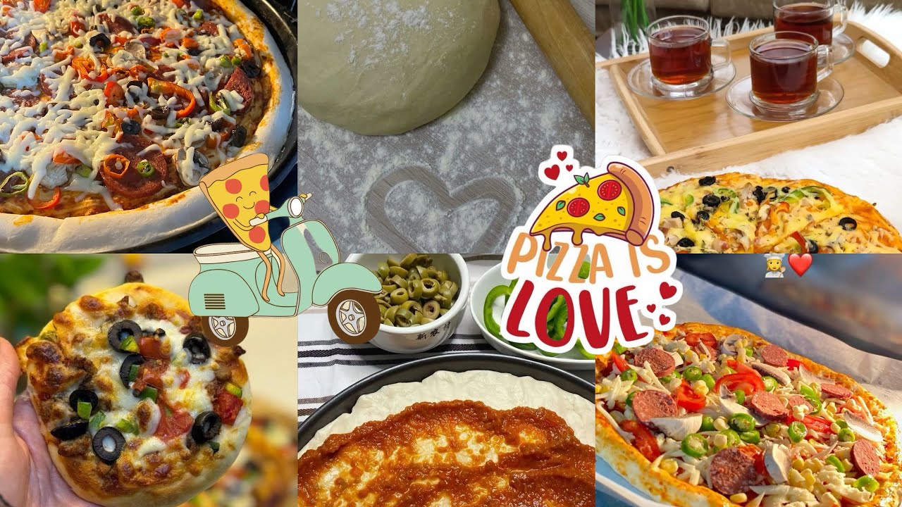 طريقة عجينة البيتزا بالمقادير🍕زاي ما طلبتوا🙈هتبقي محترفه مش هتبطلي تعمليها من جمالها🍟🧀وداعاً للمحلات