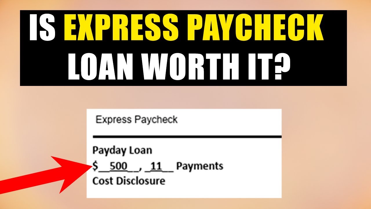 Express Paycheck Loan Review - It&rsquo;s Easy To Get Approved, But What&rsquo;s The Catch?