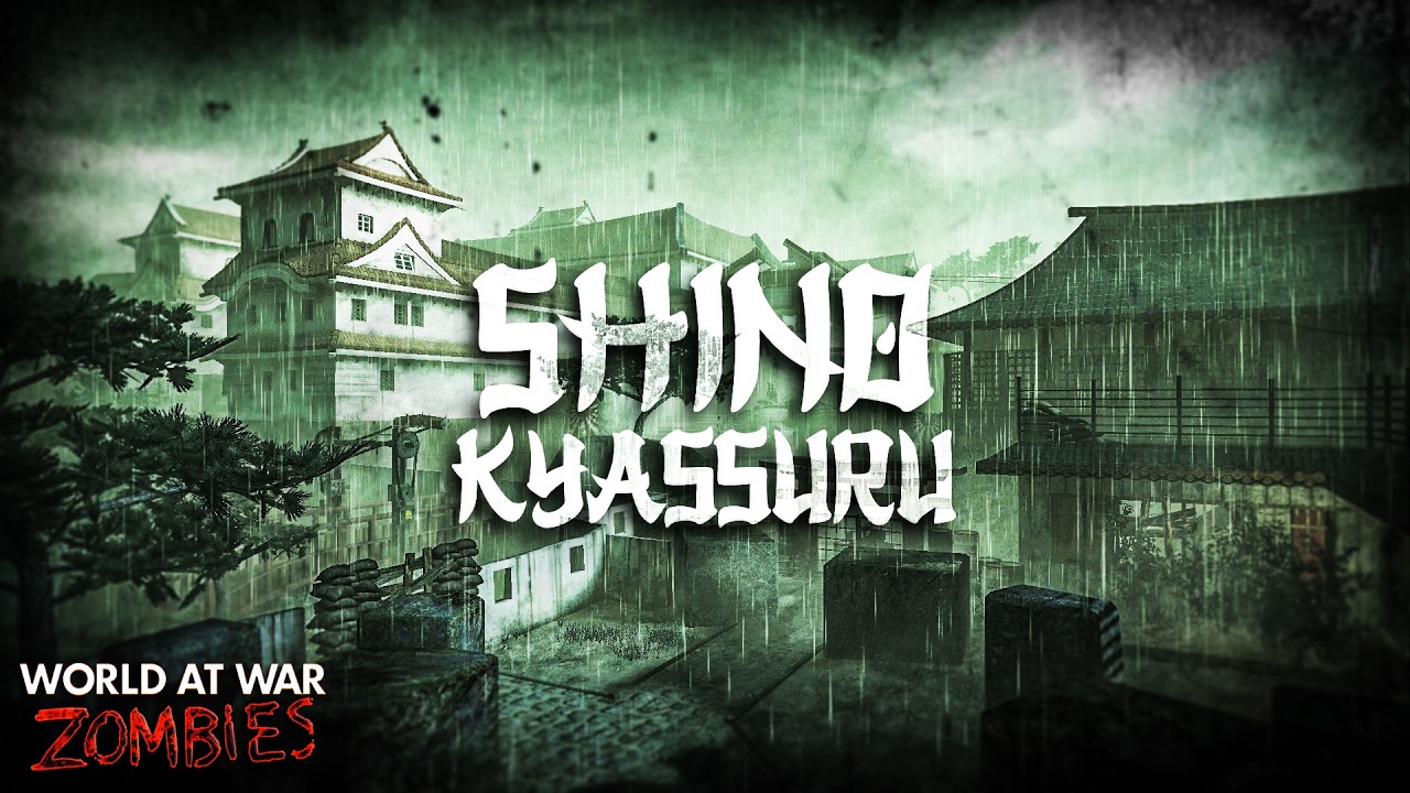 JAPANESE CASTLE! | Call of Duty World at War Custom Zombie Map | Shi No Kyassuru