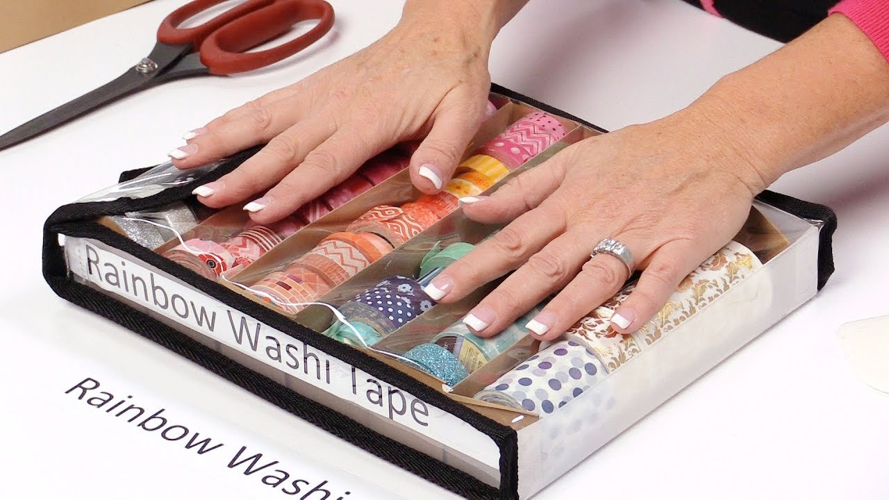 How to Organize your Washi Tape Collection | Totally Tiffany