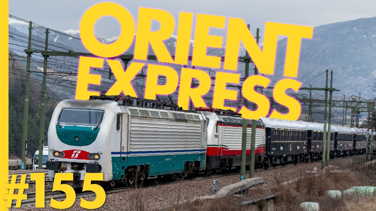 #155 Makros und Orient Express  an der Abzw. Pustertal bei Franzensfeste an der Brennerbahn