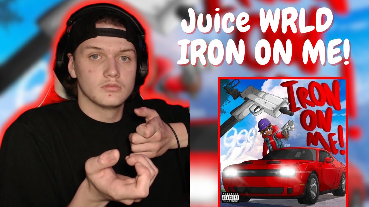 SMOKIN COOKIE CRISP!! Juice WRLD - Iron On Me (Challenger) (Reaction)