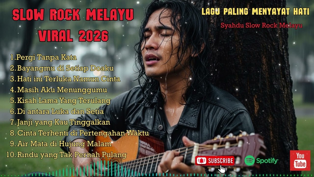 LAGU SLOW ROCK MELAYU TERBARU 2026 | Paling Sedih Menyayat Hati