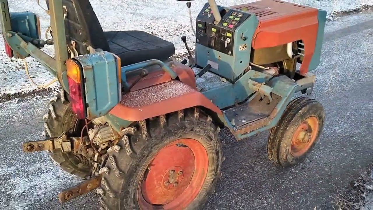 Миниирактор КМЗ-012 1998г, рестайл.