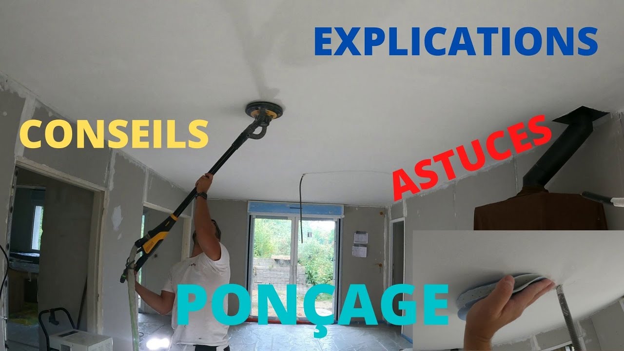 ✅Ponçage des plafonds, choisir son papier à poncer EP.4 (CHANTIER RENOVATION PLAFONDS)