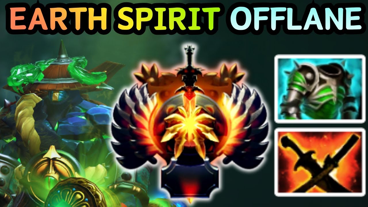 🔥 NEW PATCH 7.40 EARTH SPIRIT OFFLANE PICKOFF META ABUSE | DOTA 2 GAMEPLAY 🔥