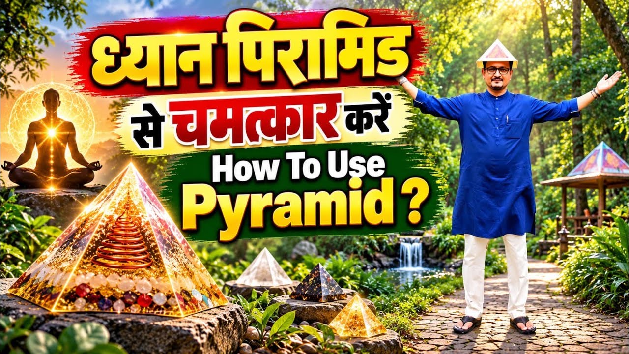 ध्यान पिरामिड से चमत्कार करें | How To Use Pyramid ? 🧘| Sunil Upadhyaya