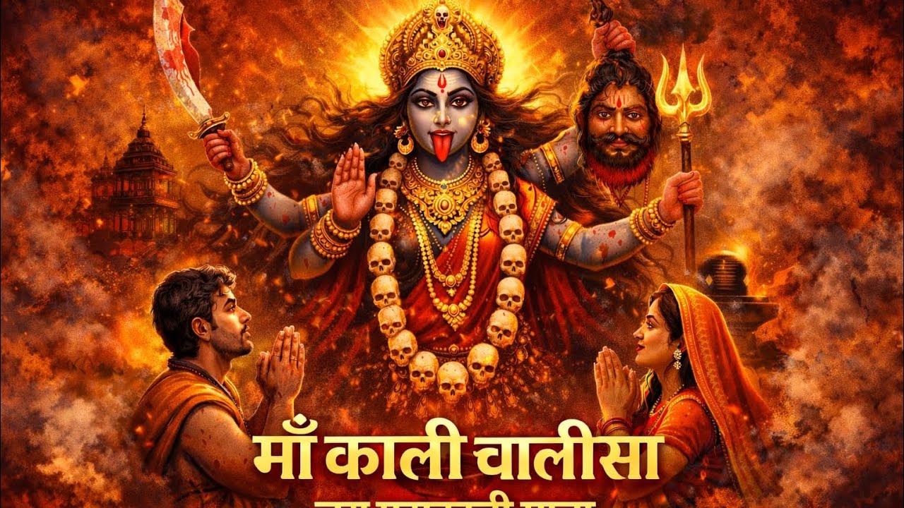 Maa Kali Chalisa | जय महाकाली मात भवानी | Kali Chalisa with Lyrics | Kali Mata Bhajan