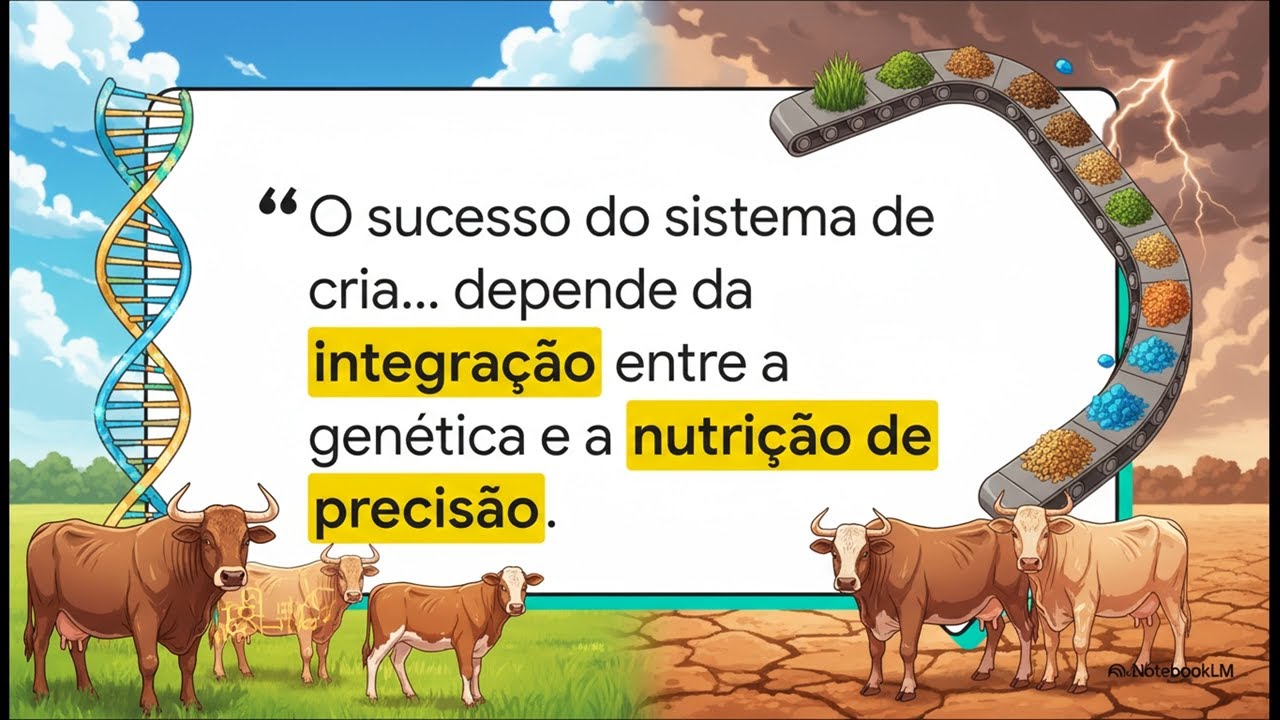 O Sucesso da Pecuária no sistema de CRIA