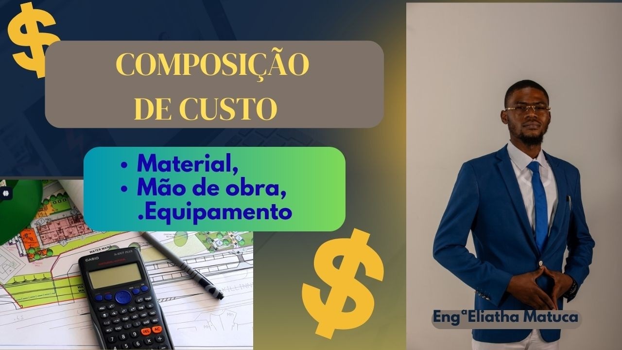 como fazer a composição de custo de material, mão de obra e equipamento em medições e orçamento
