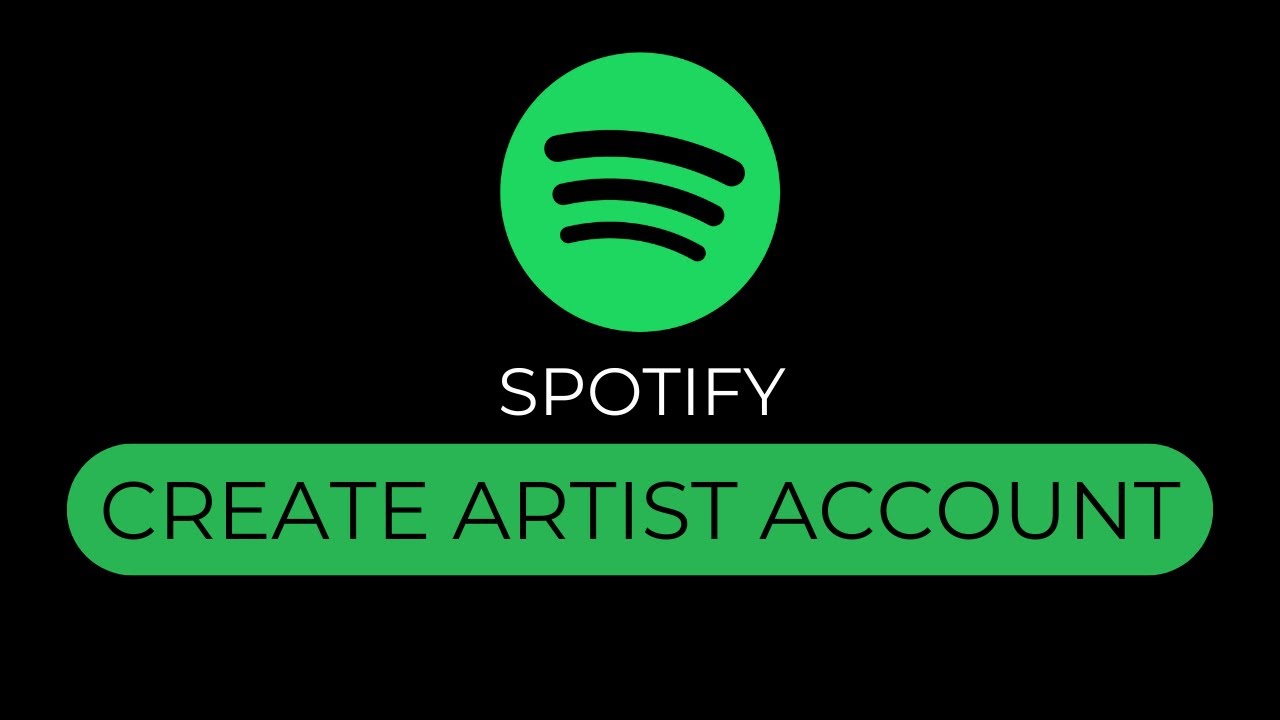 How to create a Spotify artist account ? Here's the Tutorial