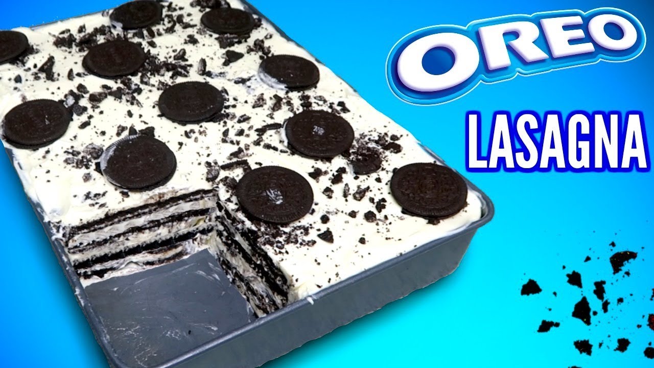 THE OREO LASAGNA DIY! - How To Make Oreos Cheesecake Casserole!