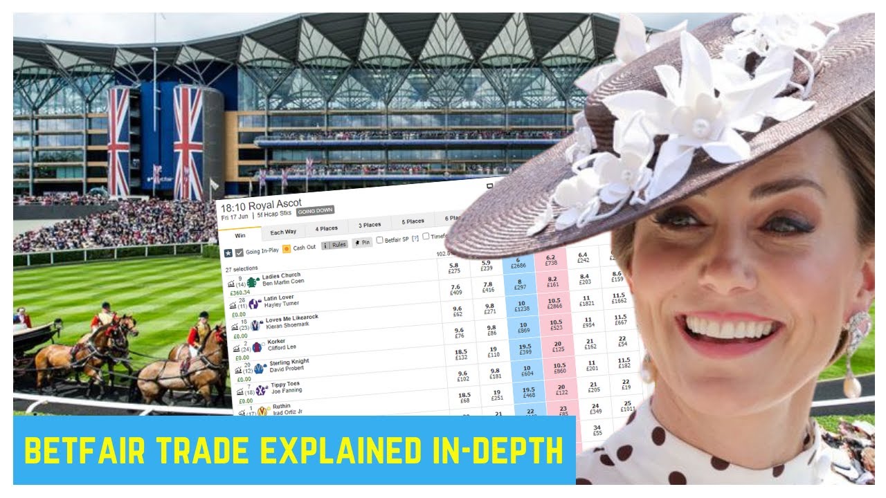 Профессиональный трейдер показывает, как торговать на скачках Betfair