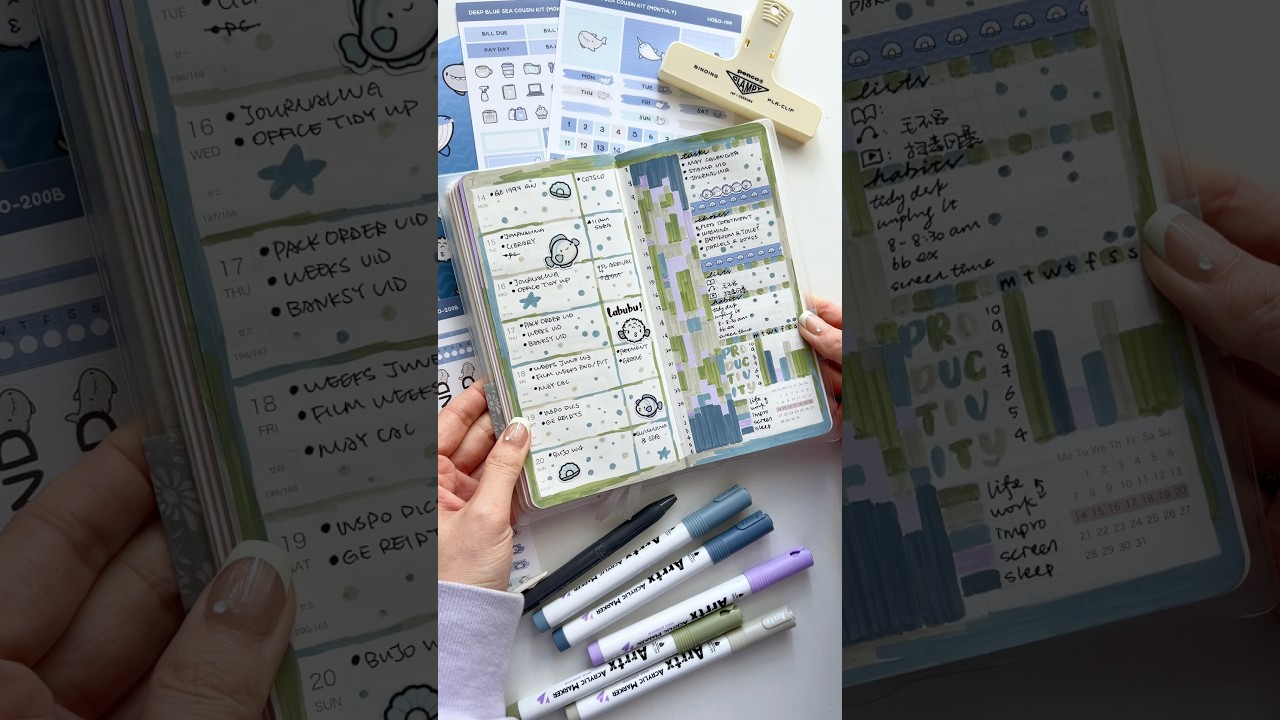 Weekly planner lover! Thanks Hubman & Chubgirl for sending these cute stickers!🥰 #planwithme #bujo