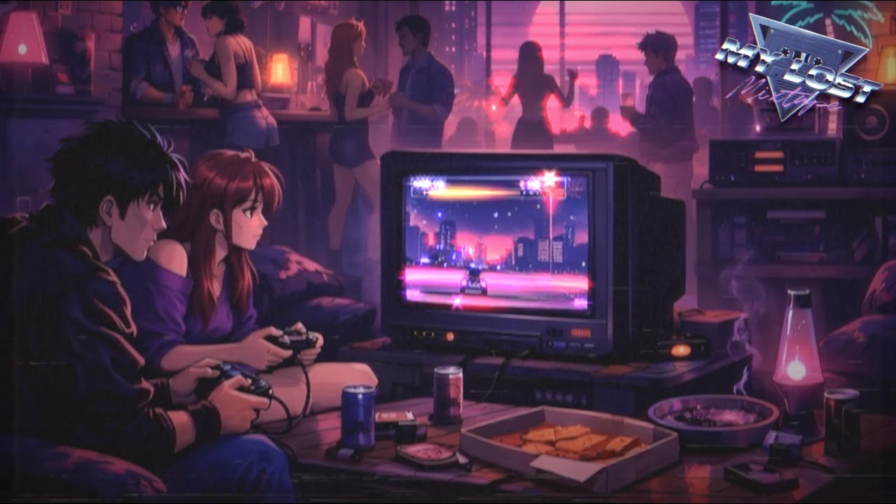 Chill Gaming Synthwave Mix | 1 HOUR of Retro 80s Vibes | Late Night Drive