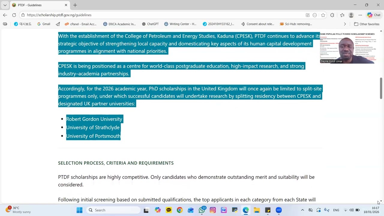PTDF SCHOLARSHIP: WHAT YOU NEED TO KNOW! - PART1