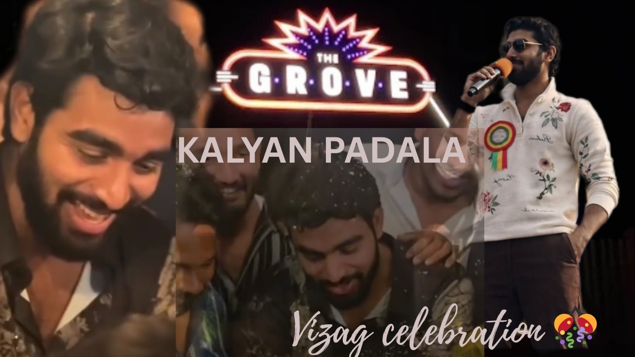 Kalyan padala winning celebrations at vizag