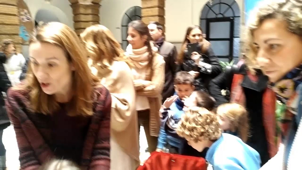 Visita de los SSMM. Reyes Magos de Oriente. Colegio La Presentación de Granada