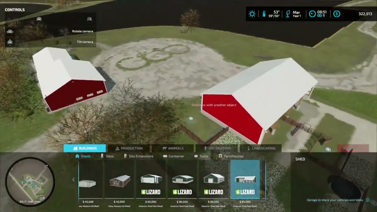 the new farm build on alma Missouri fs 22