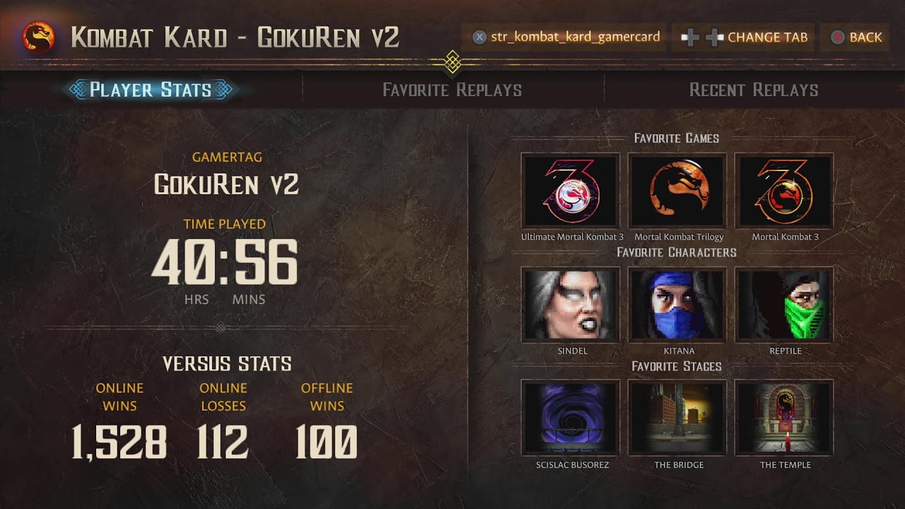 Mortal Kombat Legacy Kollection (Xbox Live Arcade Beta)