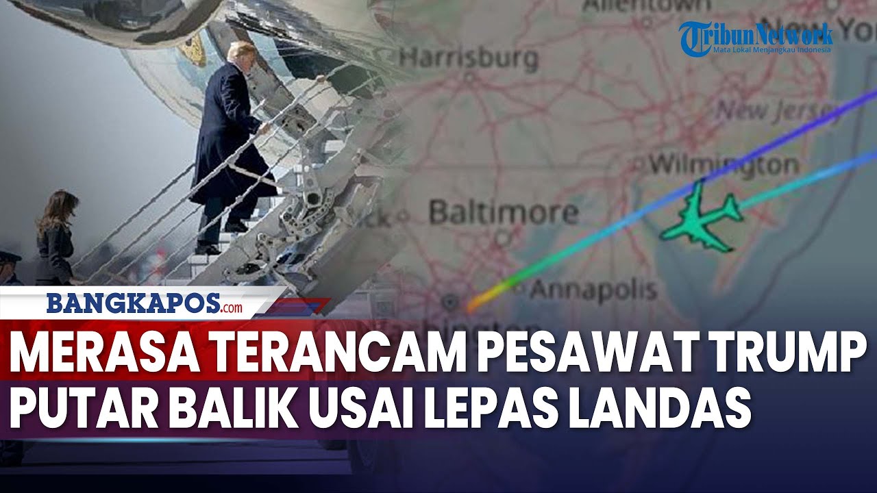 Update Konflik Dunia: Pesawat Trump Dalam Bahaya Tiba-tiba Putar Balik, Perancis Ogah Tunduk