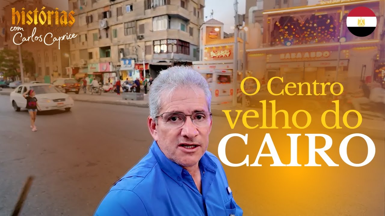 Centro do Cairo. Aqui Nasceu a cidade. O Lugar Que Mudou a História do Egito.