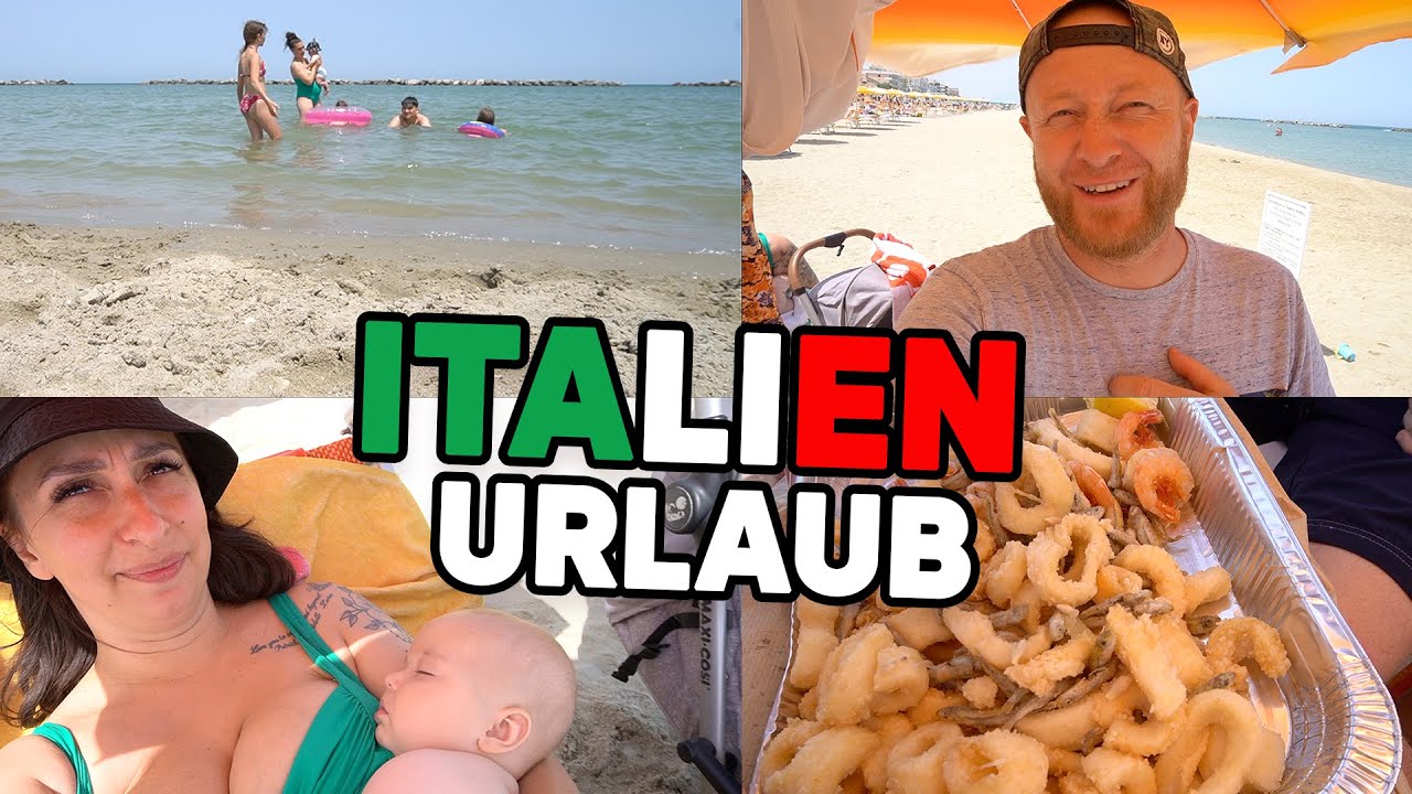ITALIEN Urlaub | mit uns am Strand | italienischer FOOD HAUL | Familie Diamanta 💎