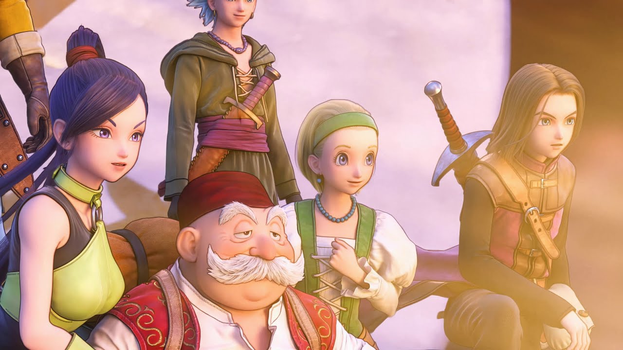 DQXI-S End of Act 2- AI Upscaled to 4k 60fps