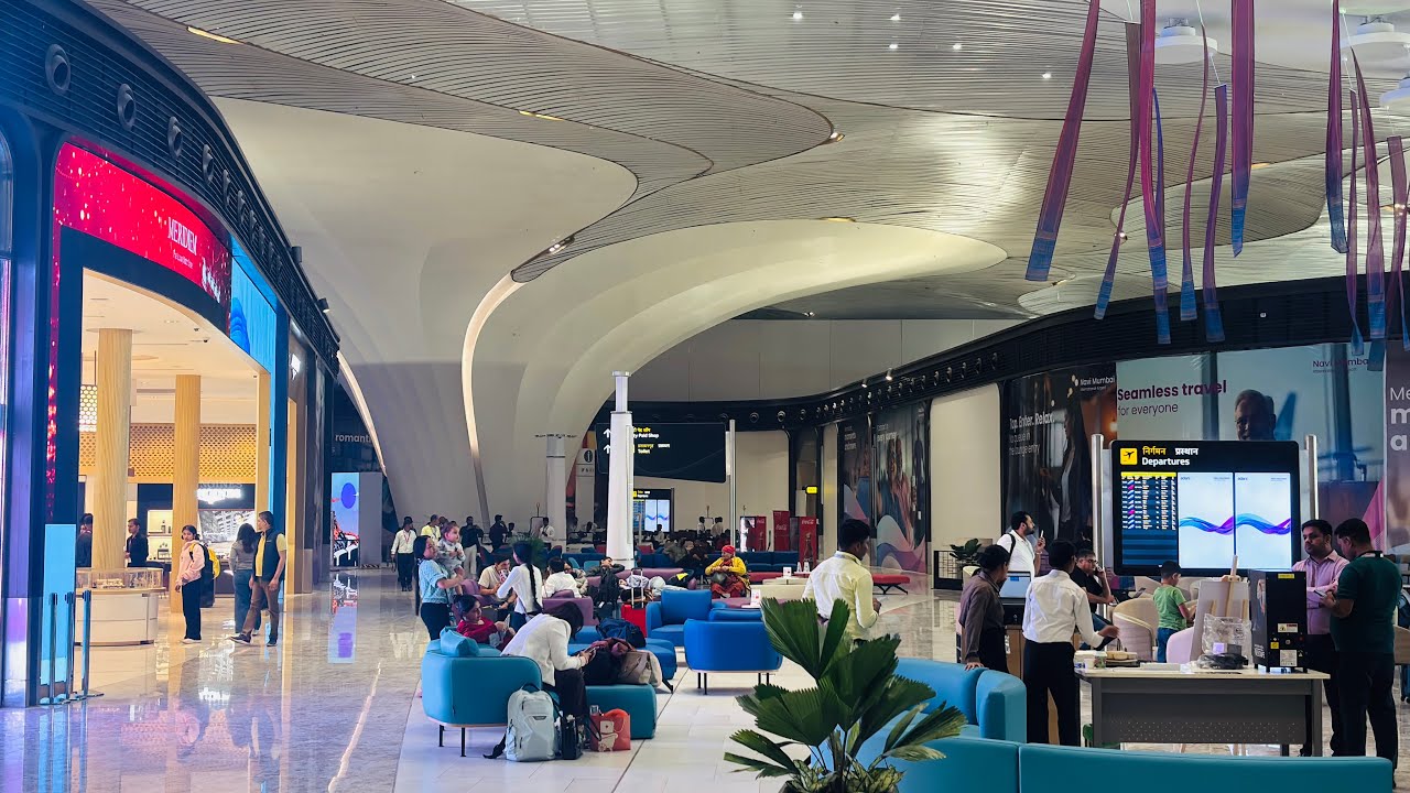 Navi Mumbai International Airport Launch 🚀 | Day 1 Vlog  #navimumbaiairport  #airportnews 