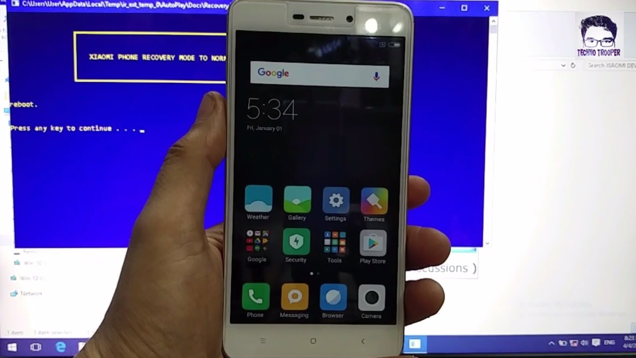 Xiaomi Redmi 4  or Note 4  Pattern or Password unlock 2017 Hard Reset 100% done by techno trooper