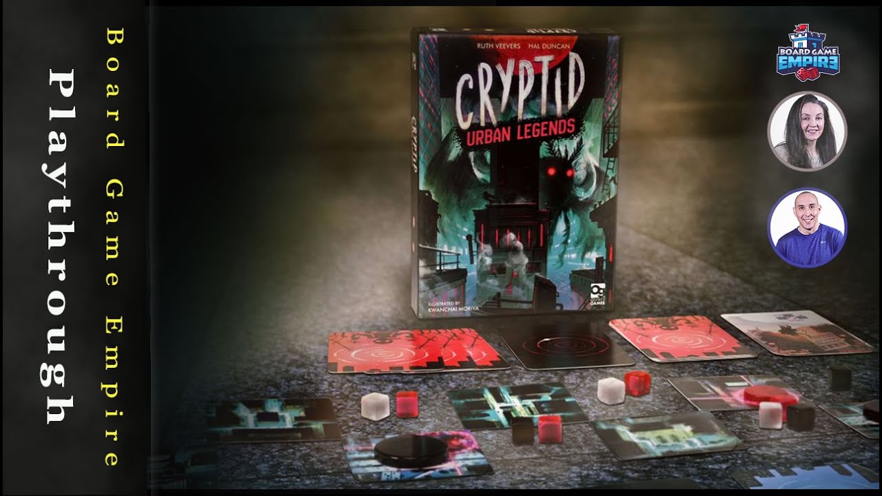 Cryptid Urban Legends How to Play & Playthrough - Osprey Games