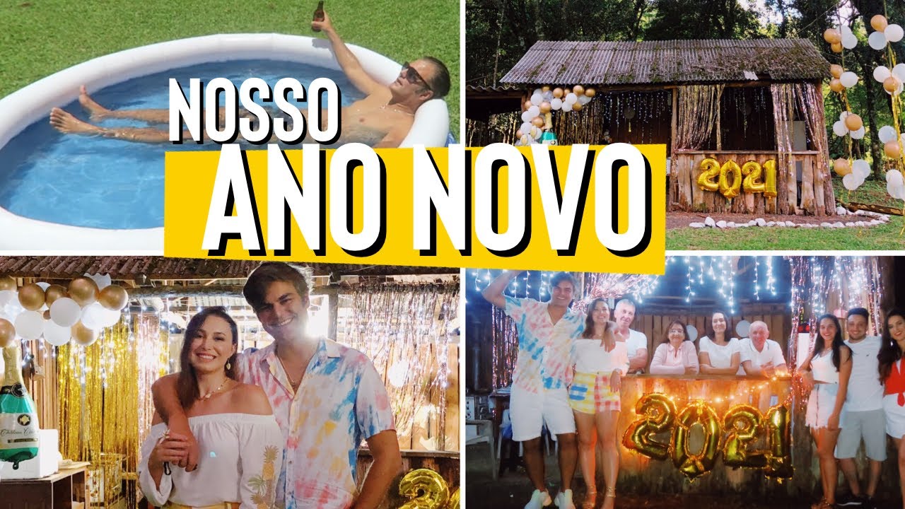 NOSSA FESTA DE ANO NOVO FICOU LINDA | COMPRAMOS UMA PISCINA | IOMERÊ - SANTA CATARINA | VLOG