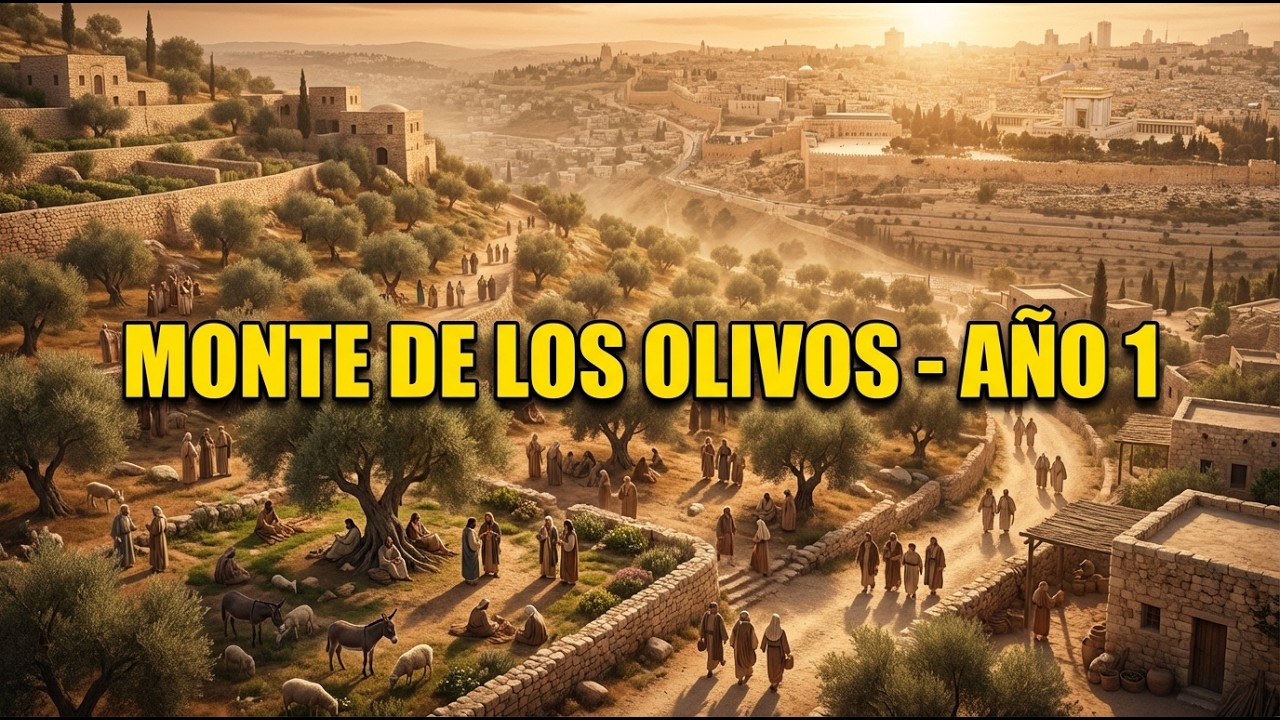 Así era la vida en el Monte de los Olivos en tiempos de Jesús | Año 1 d.C. | El Lugar de la Oración