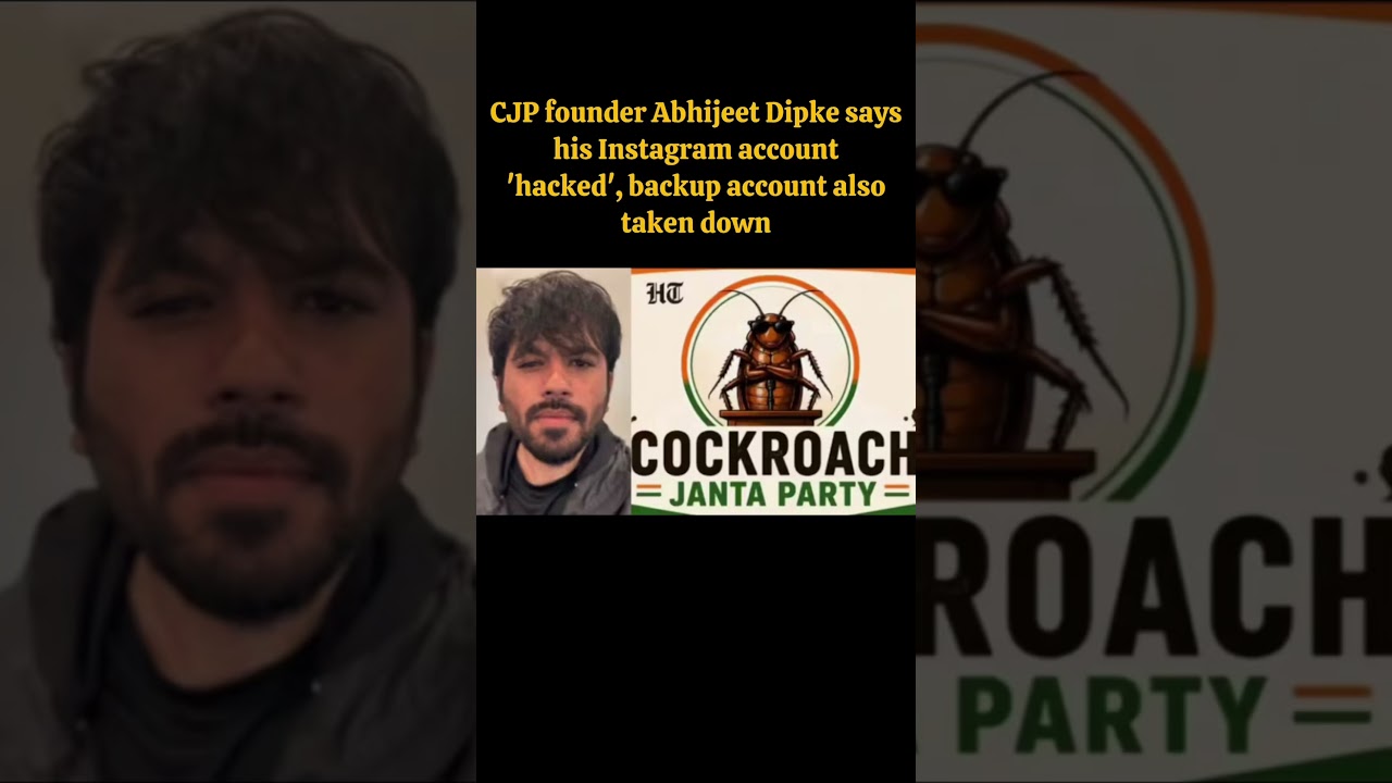 Cockroach Janta Party instagram account has been hacked .#cjp #instagram #cockroachjantaparty #india